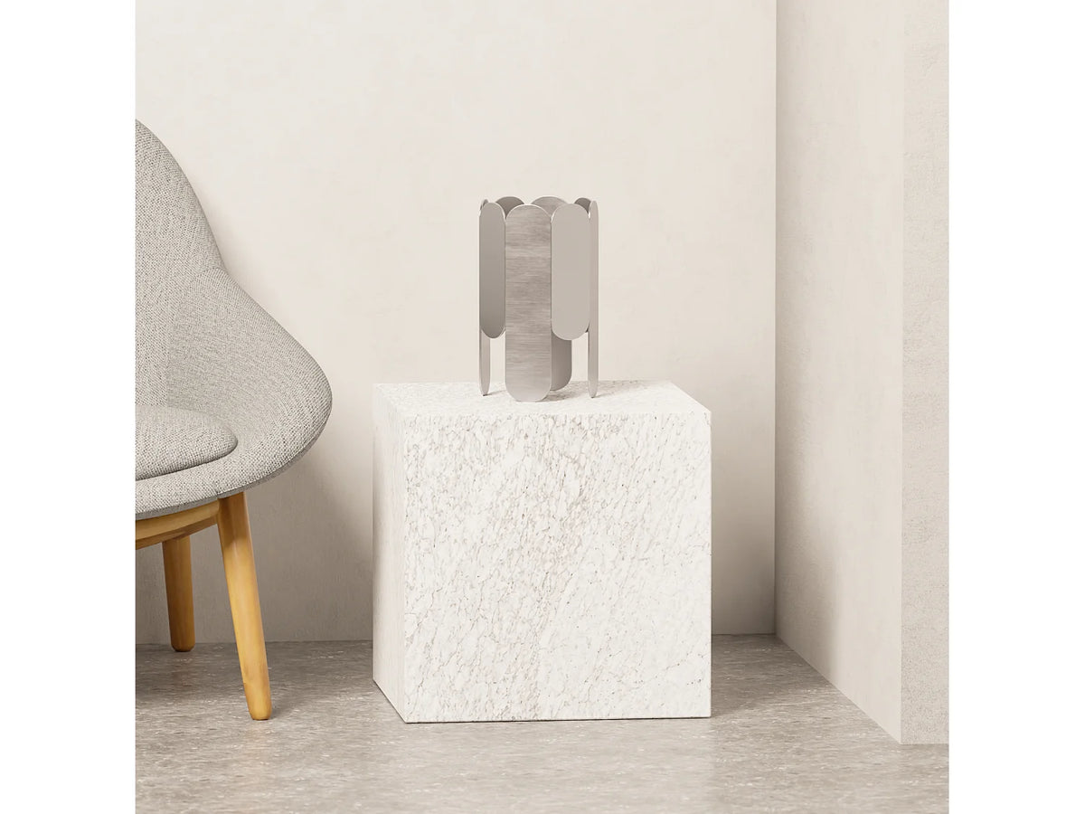 Dove - Mesa de Apoio em Mármore Carrara - Branco