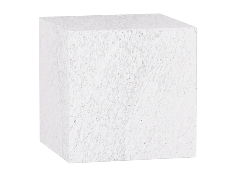 Dove - Mesa de Apoio em Mármore Carrara - Branco