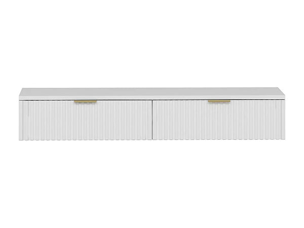 Consola FRALYN - Consola Suspensa com 2 Gavetas - Branco