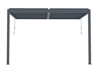Mandello - Pérgola Adossada Bioclimática em Alumínio com Lâminas Orientáveis