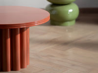 Semalia - Mesa de Apoio em Metal - Terracota