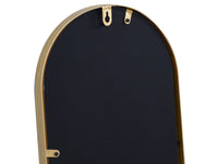 JAYLEN - Conjunto de 3 Espelhos Ovais em Metal - Dourado