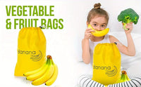 Saco de Conservação para Bananas e Legumes — Evita a Maturação Precoce