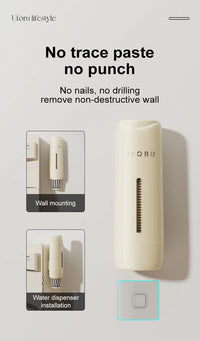 Dispensador de Copos de Parede sem Furos — Suporte para Cozinha e Sala