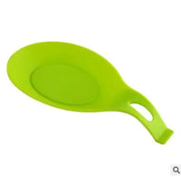 Suporte de Colher em Silicone — Tapete Resistente ao Calor para Utensílios de Cozinha