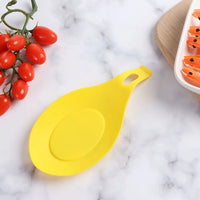 Suporte de Colher em Silicone — Tapete Resistente ao Calor para Utensílios de Cozinha