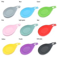 Suporte de Colher em Silicone — Tapete Resistente ao Calor para Utensílios de Cozinha