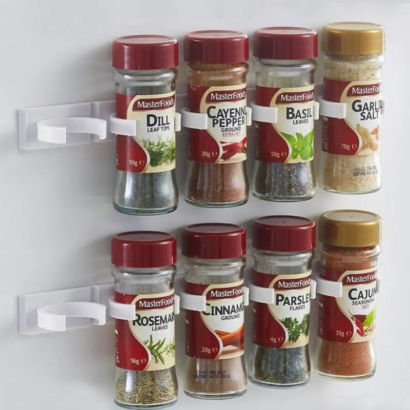 Suporte de Parede para Especiarias com Autocolante — Pack 2 unidades