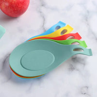 Suporte de Colher em Silicone — Tapete Resistente ao Calor para Utensílios de Cozinha