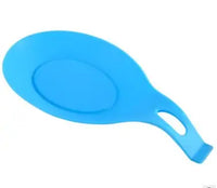 Suporte de Colher em Silicone — Tapete Resistente ao Calor para Utensílios de Cozinha