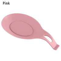 Suporte de Colher em Silicone — Tapete Resistente ao Calor para Utensílios de Cozinha