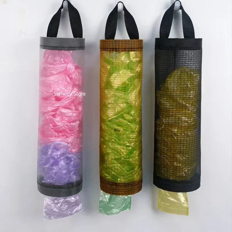 Dispensador de Sacos de Plástico — Organizador de Parede para Cozinha