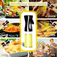 Frasco Spray para Azeite e Molhos — 200ml, 300ml e 500ml para Cozinha, Churrasco e Pastelaria