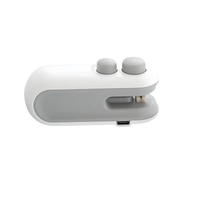 Seladora de Sacos Elétrica Portátil 2 em 1 — Mini Máquina de Selar com Carregamento USB-C